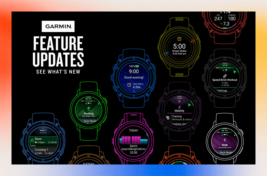 Garmin запускає оновлення програмного забезпечення для деяких моделей смартгодинників та велокомп'ютерів