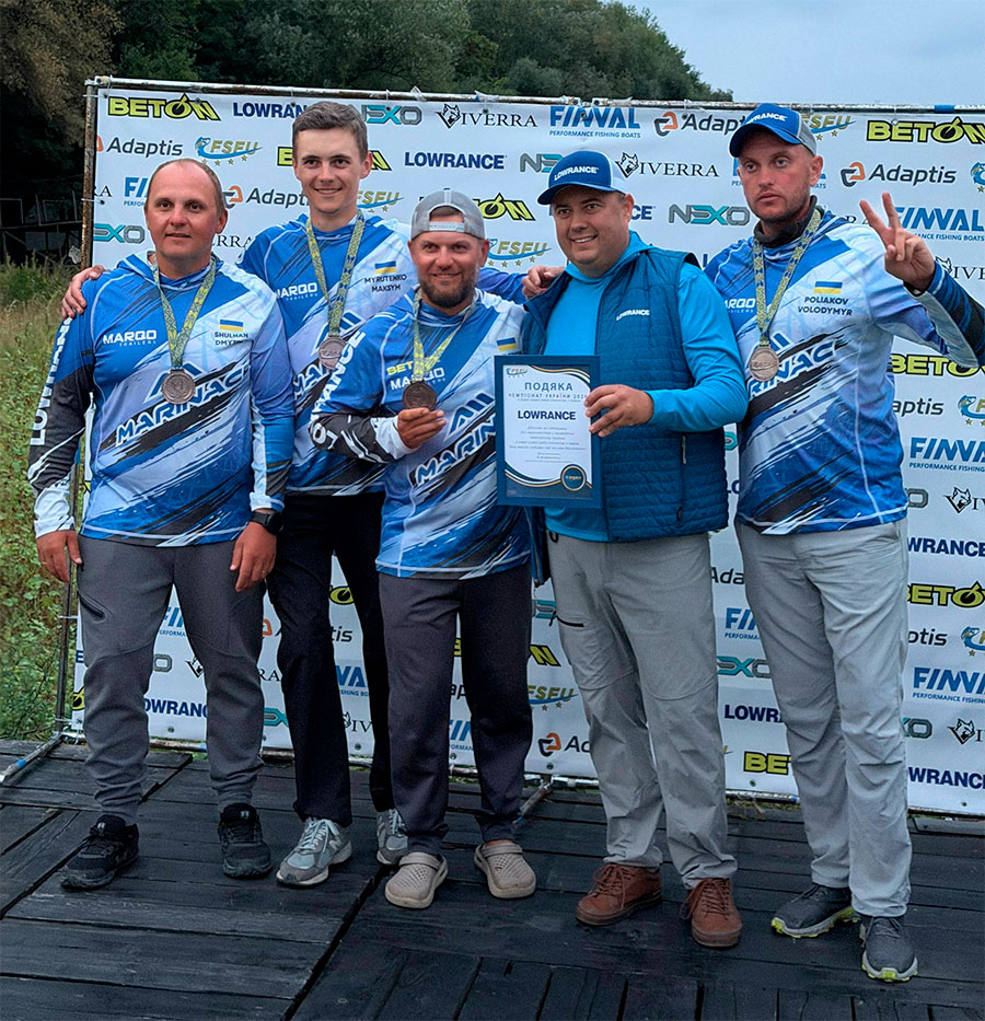 Навіоніка — партнер Чемпіонату України та команди MARINAC–LOWRANCE Навіоніка — партнер Чемпіонату України та команди MARINAC–LOWRANCE