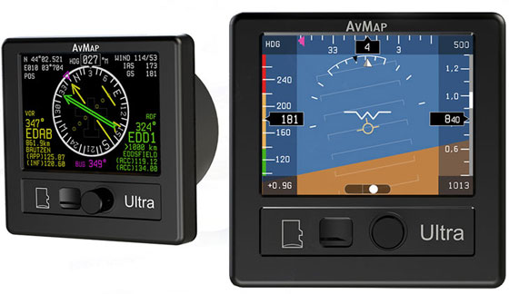 AvMap Ultra EFIS - 9 инструментов в одном
