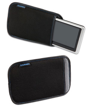 Мягкий, черный, фирменный чехол Garmin для навигаторов nuvi с диагональю 4 дюйма