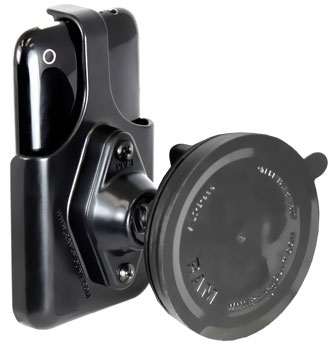 RAP-SB-193U крепление на присоске для любых держателей - вид сзади