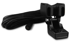 Transom Mount Transducer with Depth & Temperature (Dual Beam) - Garmin Legacy