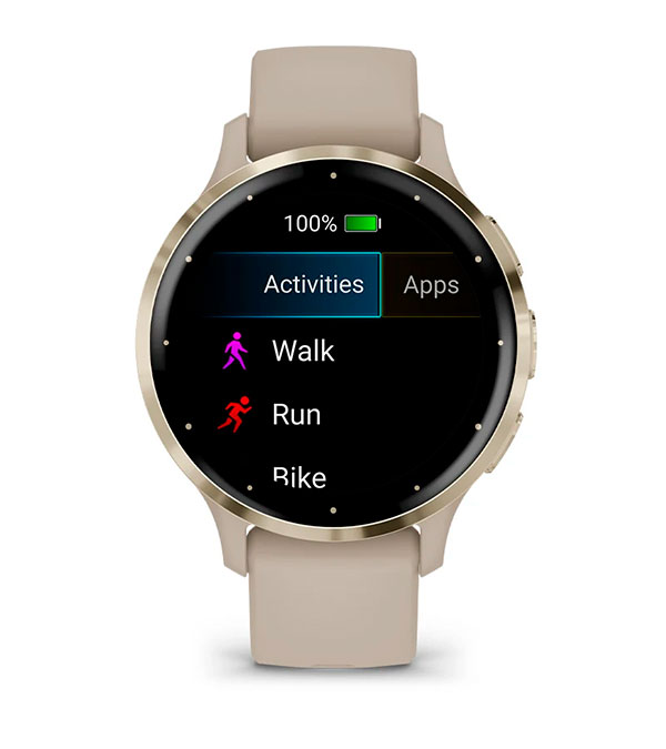 Garmin Venu 3S - Вбудовані спортивні додатки Venu 3S - Вбудовані спортивні додатки